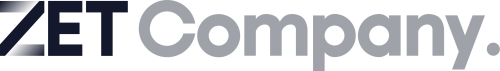 Dit is het logo van ZET Company bij een vacature.